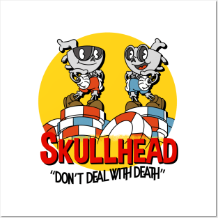 Skullhead "Don't Deal with Death" Posters and Art